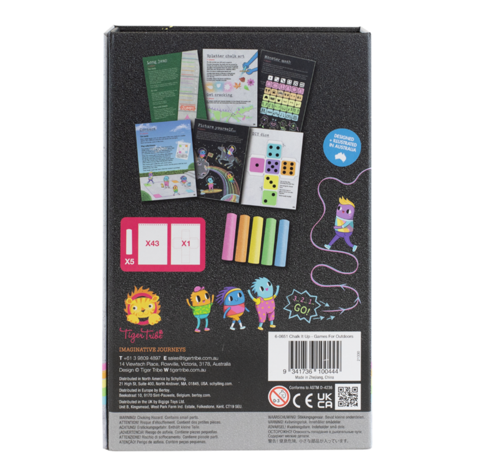 Tiger Tribe Chalk It Up - Games For Outdoors