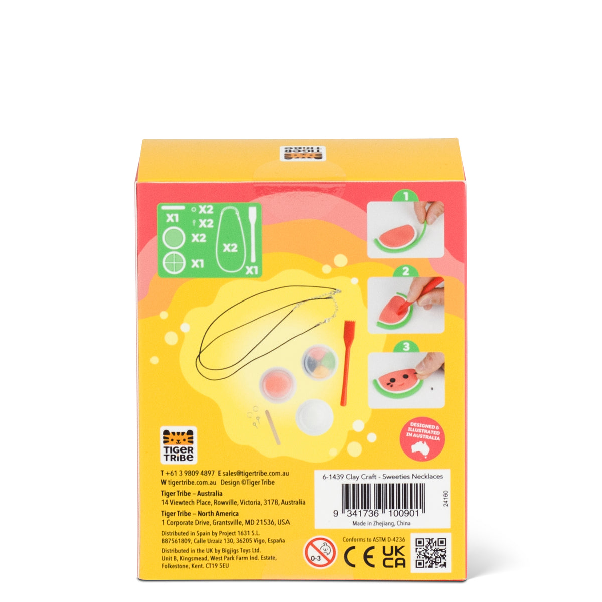 Tiger Tribe Clay Craft - Sweeties Necklaces