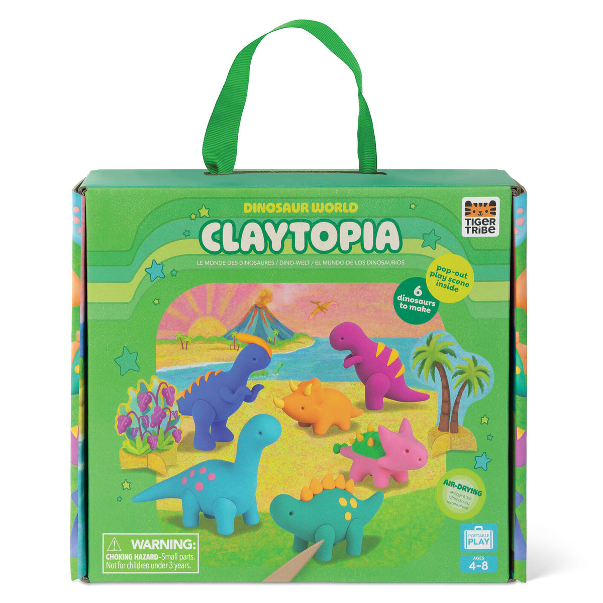 Tiger Tribe Claytopia - Dinosaur World