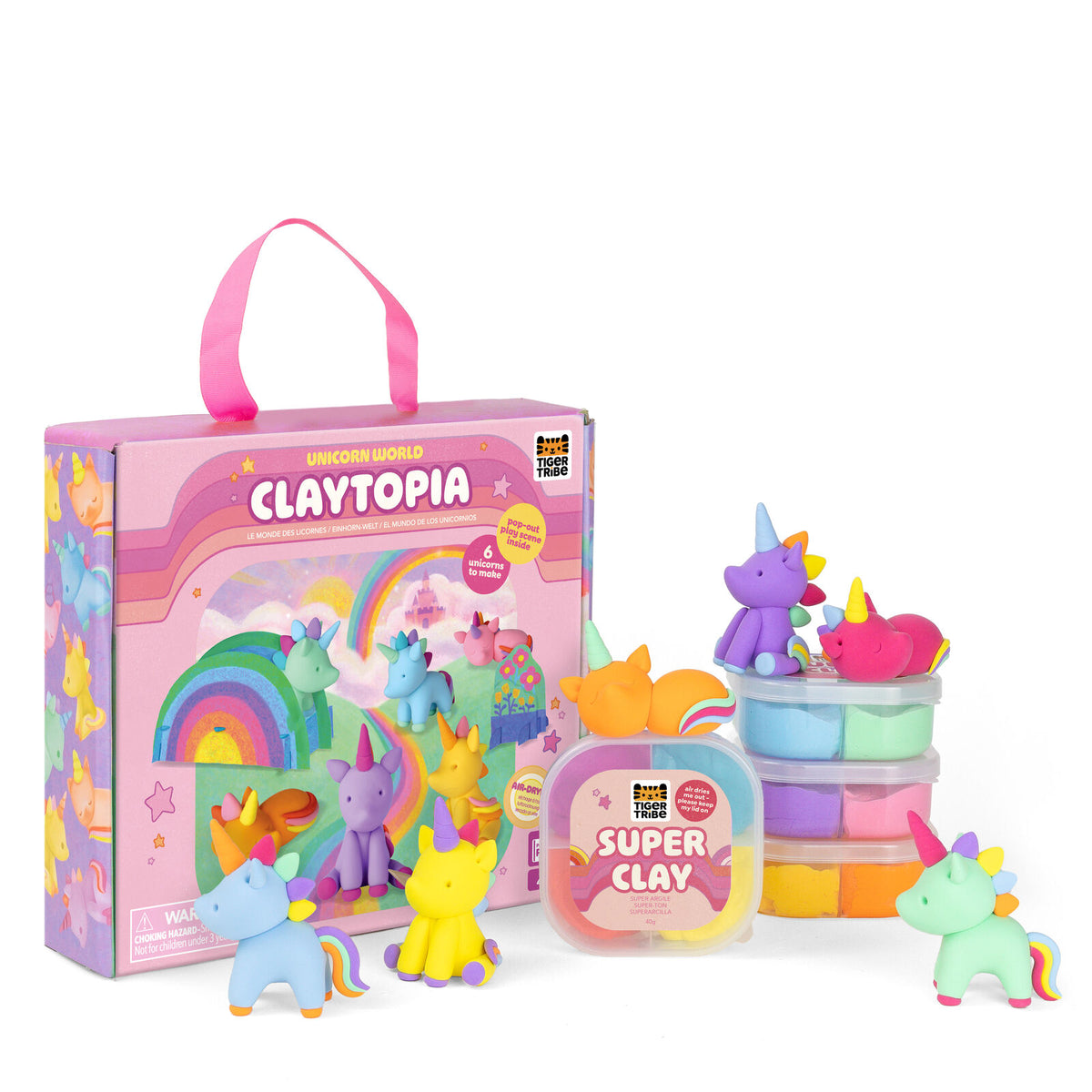 Tiger Tribe Claytopia - Unicorn World