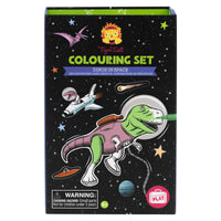 Tiger Tribe Colouring Set - Dinos in Space