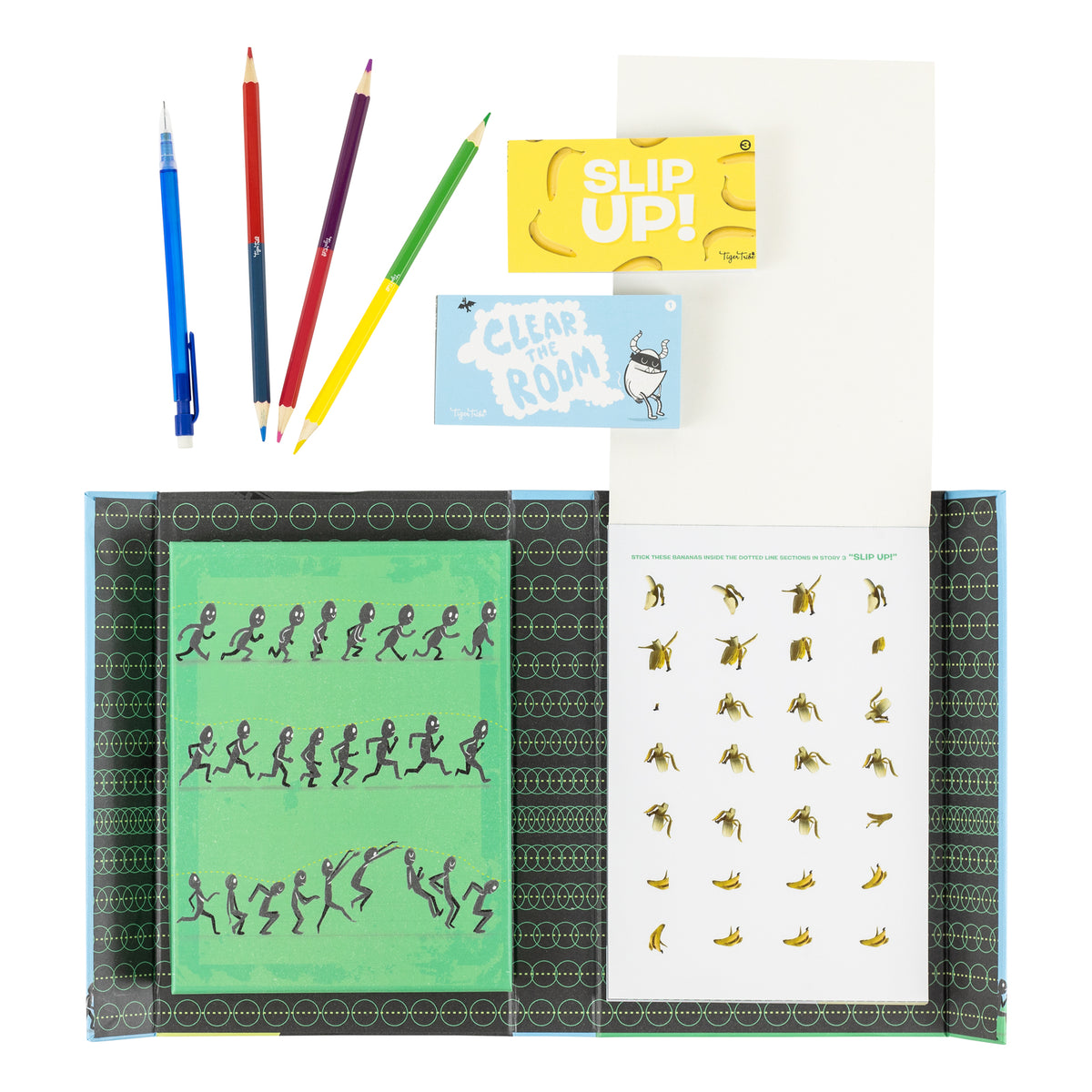 Tiger Tribe Flipbook Kit - Animation Action