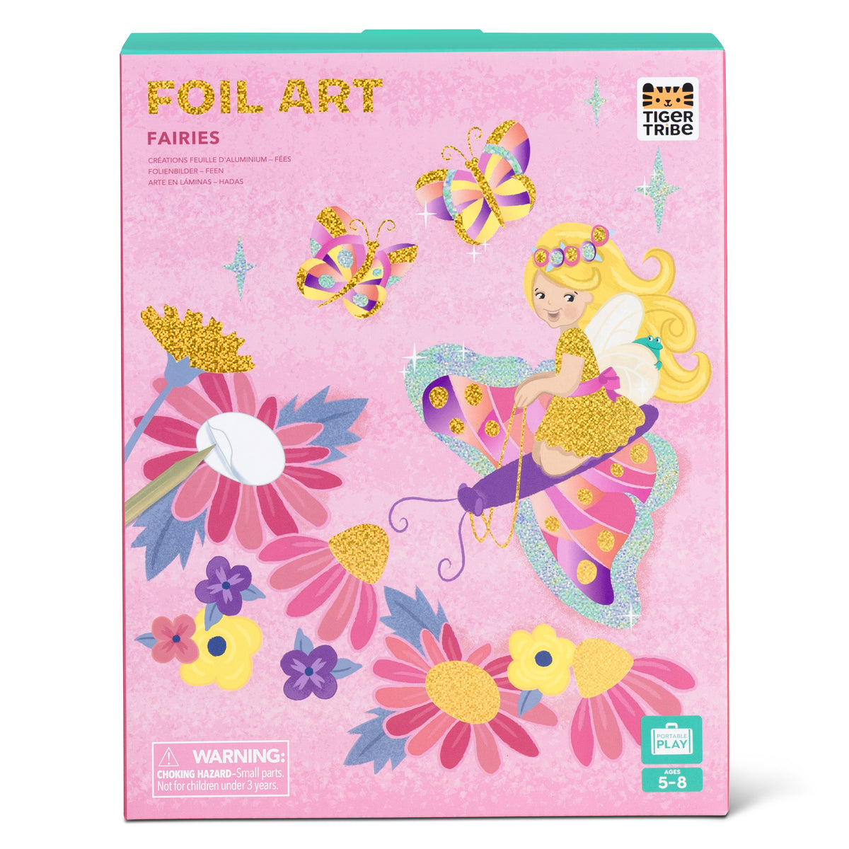 Tiger Tribe Foil Art - Fairy