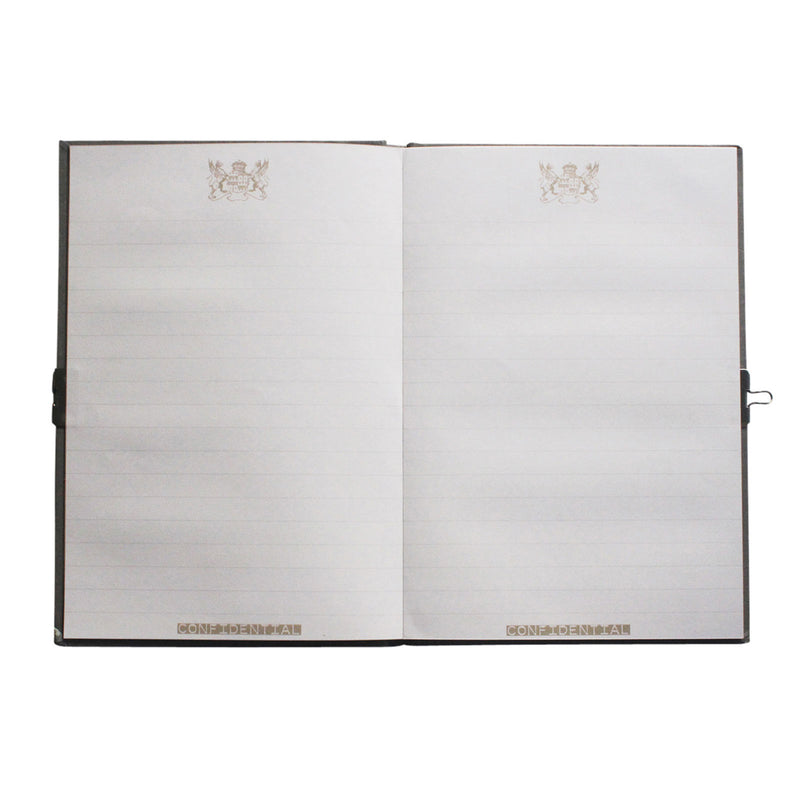 Tiger Tribe Lockable Diary - Top Secret