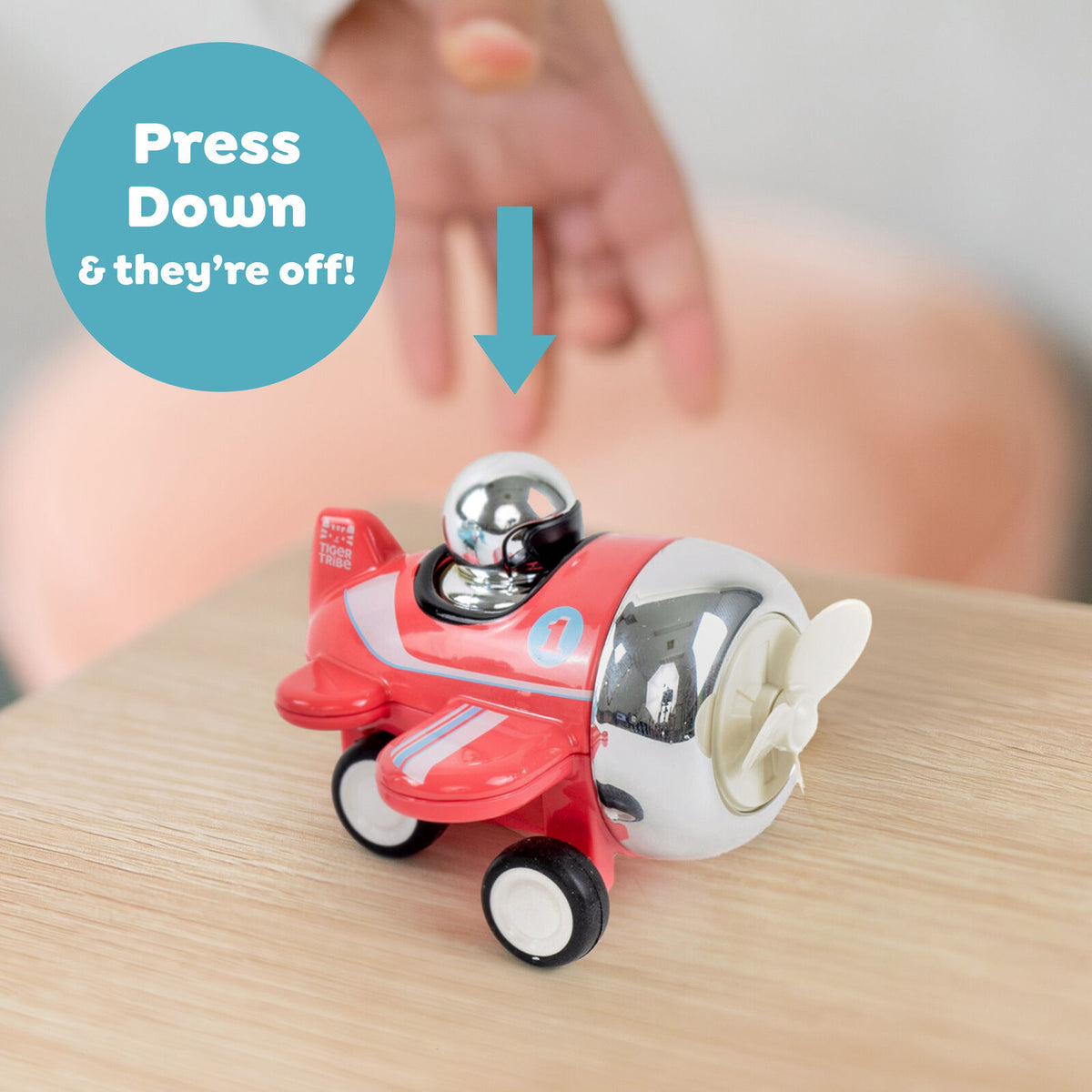 Tiger Tribe Presto Planes - Swoop (Red)