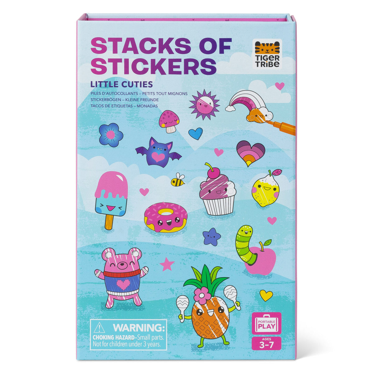 Tiger Tribe Stacks of Stickers - Little Cuties