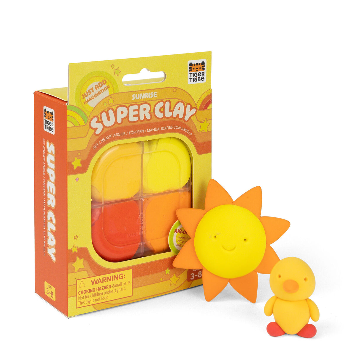 Tiger Tribe Super Clay - Sunrise (Yellow + Orange)