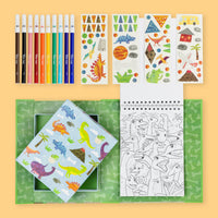 Tiger Tribe Colouring Set - Dinosaurs