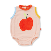Halcyon Nights Tiny Orchard Terry Singlet Suit