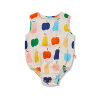 Halcyon Nights Woven Singlet Suit Tiny Orchard