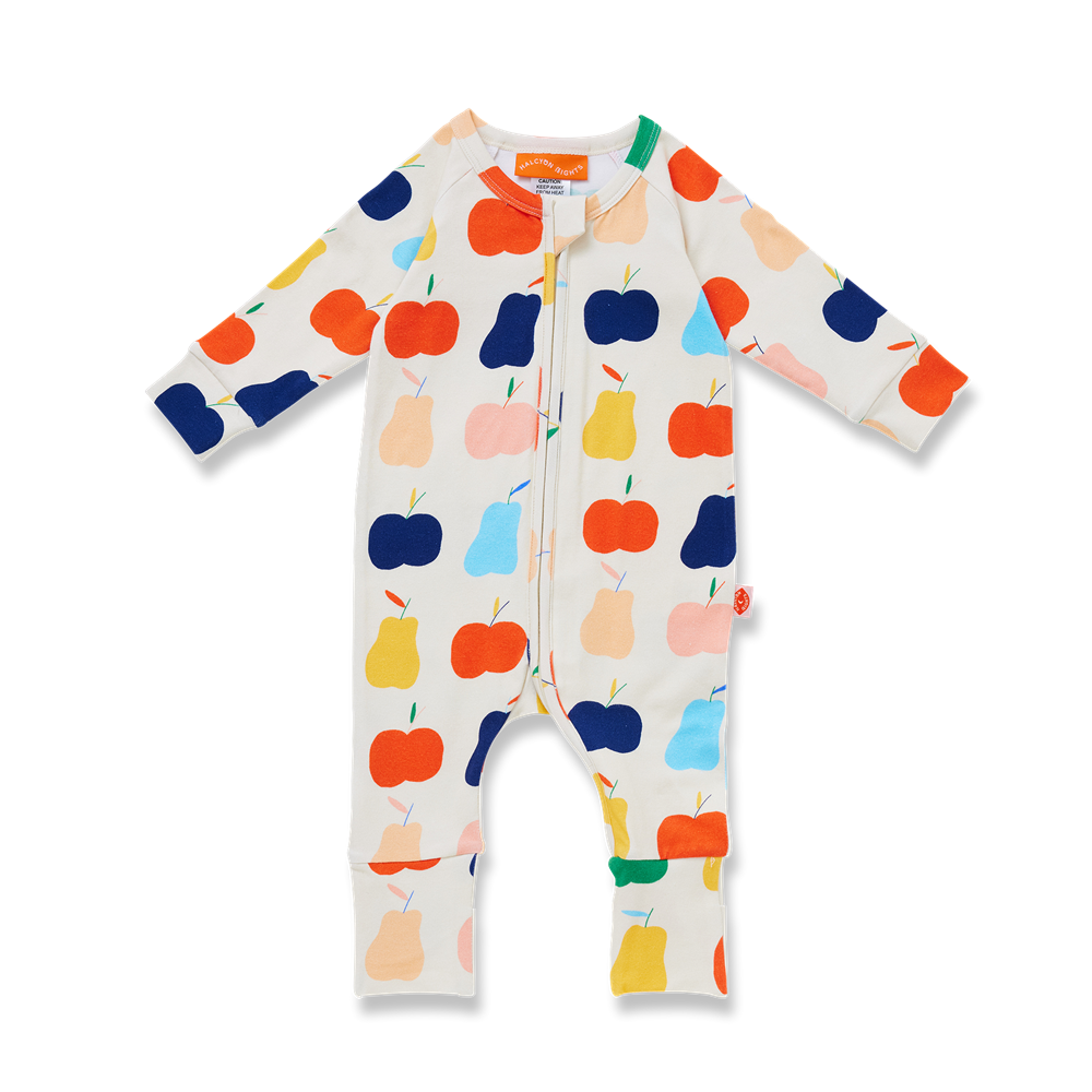 Halcyon Nights Tiny Orchard Long Sleeve Romper