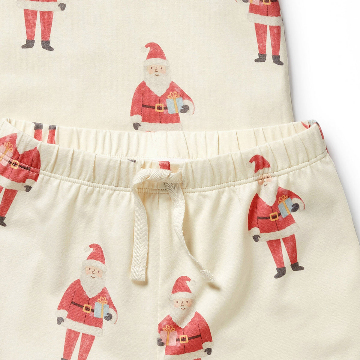 Wilson and Frenchy HoHoHo Organic Short Sleeved Pyjamas