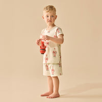 Wilson and Frenchy HoHoHo Organic Short Sleeved Pyjamas