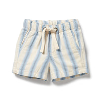 Wilson and Frenchy Deep Blue Stripe Organic Short