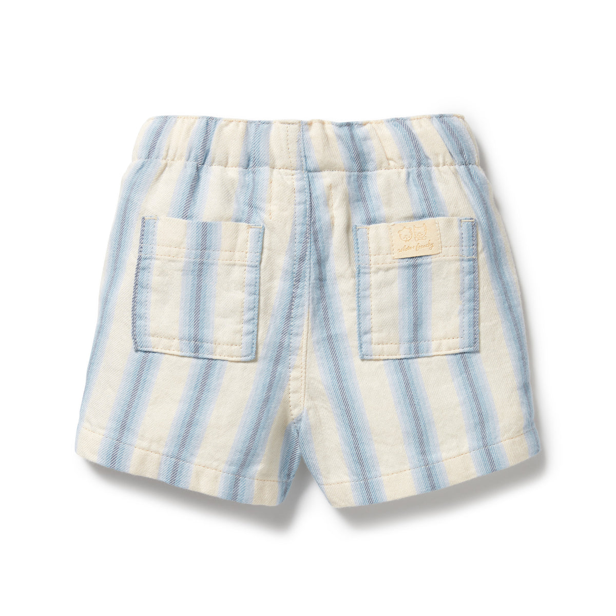 Wilson and Frenchy Deep Blue Stripe Organic Short