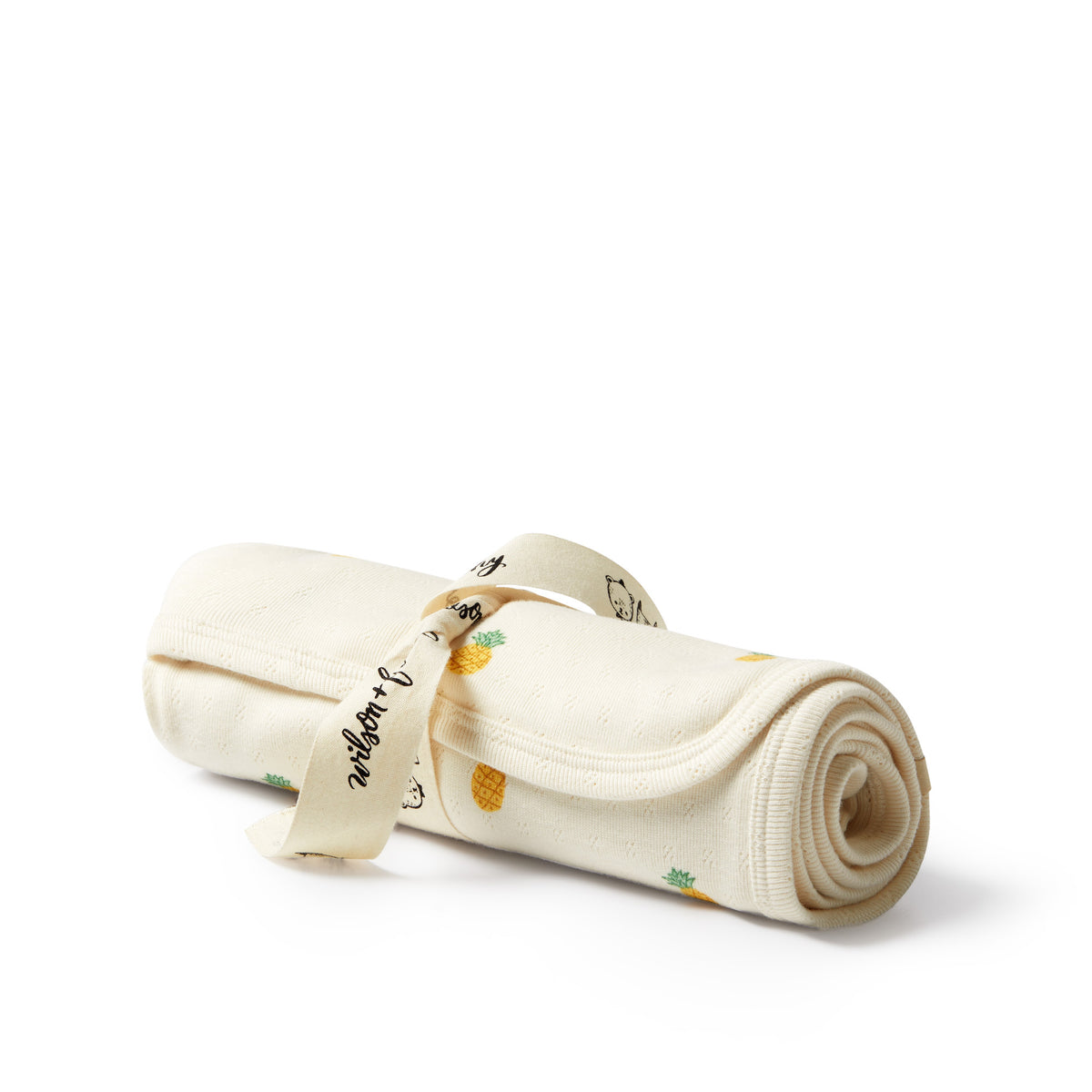 Wilson and Frenchy Lemon Drop Organic Muslin