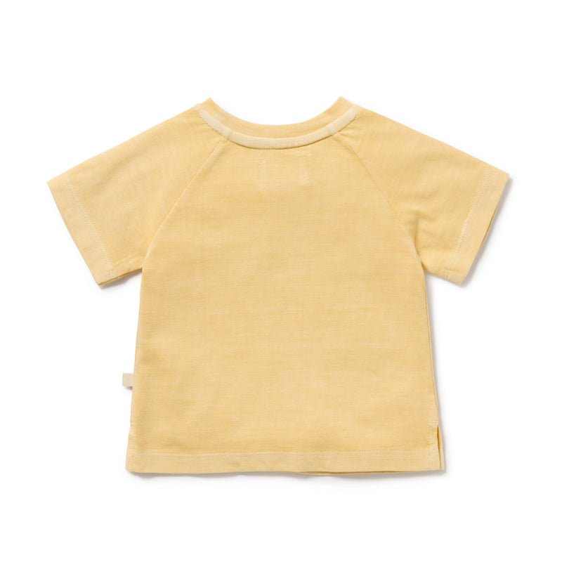 Wilson and Frenchy Lemon Organic Dyed Tee-Lemon