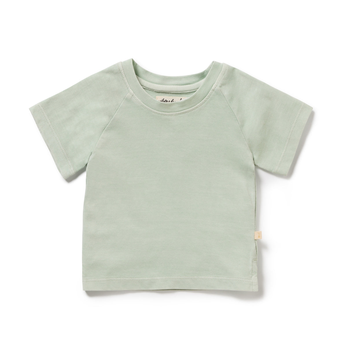 Wilson and Frenchy Mint Organic Dyed Tee-Mint-Cotton Jersey