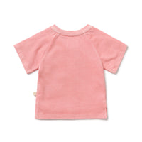 Wilson and Frenchy Rose Organic Dyed Tee -Rose-Cotton Jersey