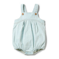 Wilson and Frenchy Ditsy Daisy Organic Denim Bodysuit Organic Denim