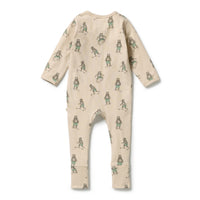 Wilson and Frenchy Skater Club Organic Zipsuit with Feet