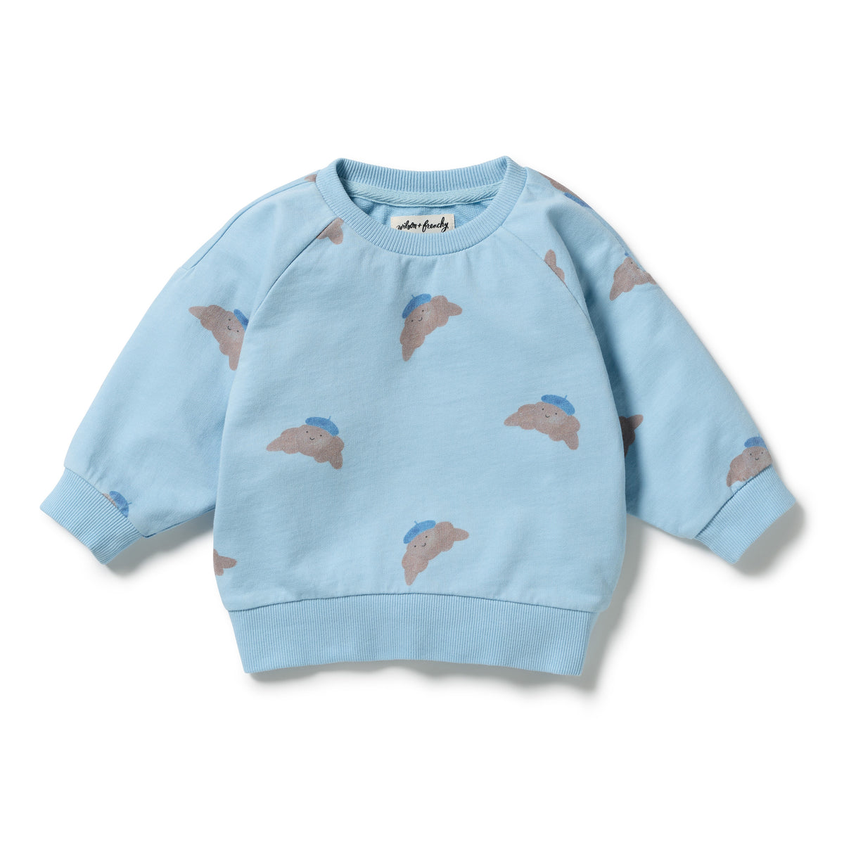 Wilson and Frenchy Little Croissant Organic Sweat