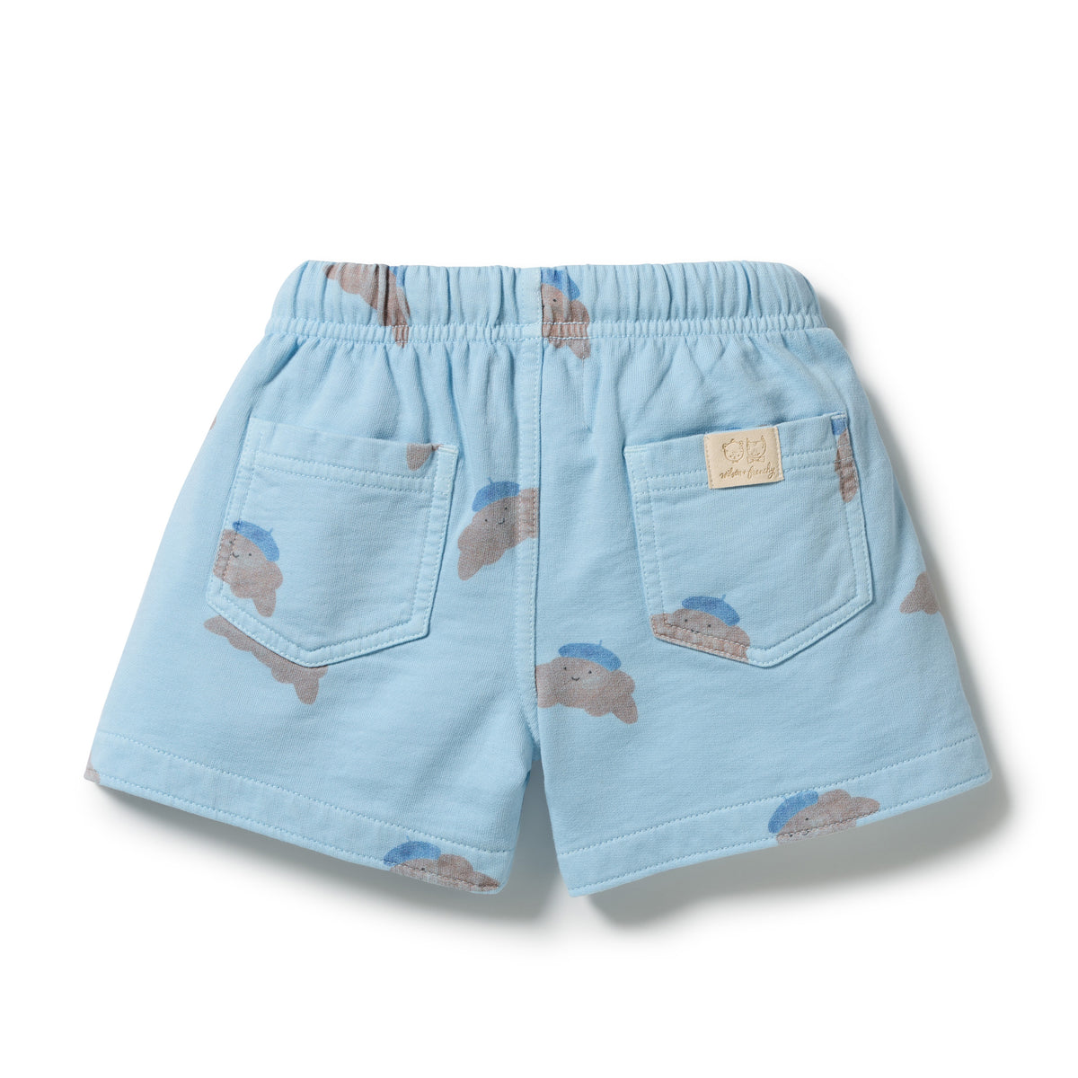 Wilson and Frenchy Little Croissant Organic Sweat Long Short