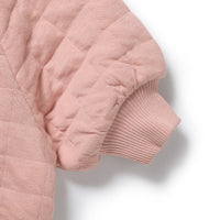 Wilson and Frenchy Rose Organic Quilted Sweat