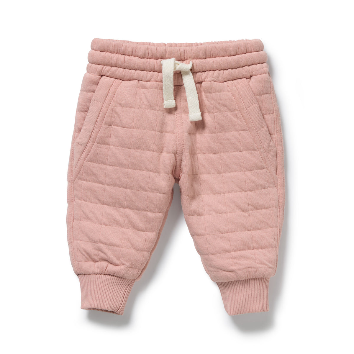 Wilson and Frenchy Rose Organic Quilted Sweat Pant
