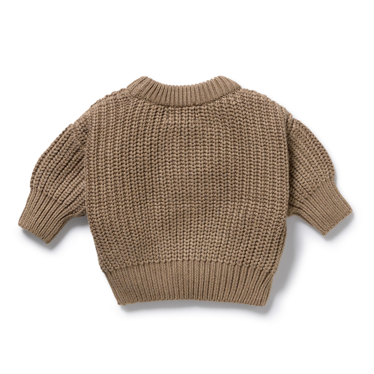 Wilson and Frenchy Chestnut Organic Knitted Jumper