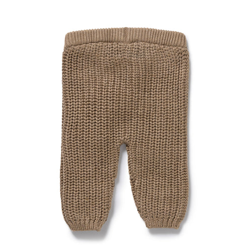 Wilson and Frenchy Chestnut Organic Knitted Legging