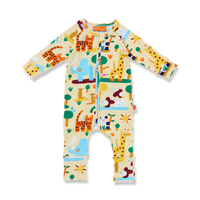 Halcyon Nights Zoo Crew Long Sleeve Romper