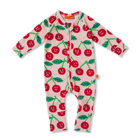 Halcyon Nights Cheeky Cherry Long Sleeve Romper