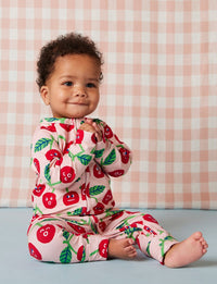 Halcyon Nights Cheeky Cherry Long Sleeve Romper