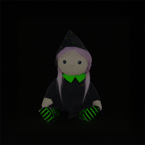 Olli Ella Dinky Dinkum Doll - Willa Witch - Black