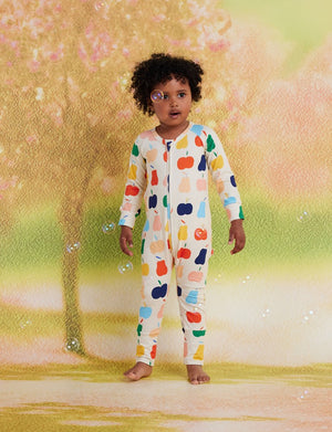 Halcyon Nights Tiny Orchard Long Sleeve Romper