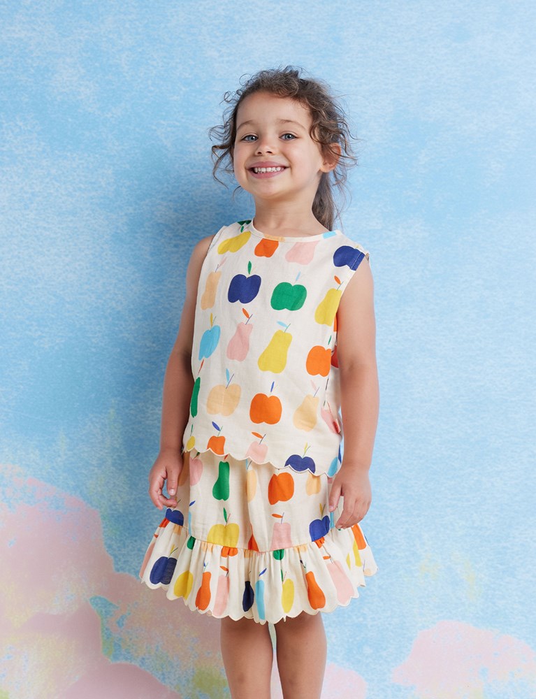 Halcyon Nights Tiny Orchard Woven Skirt