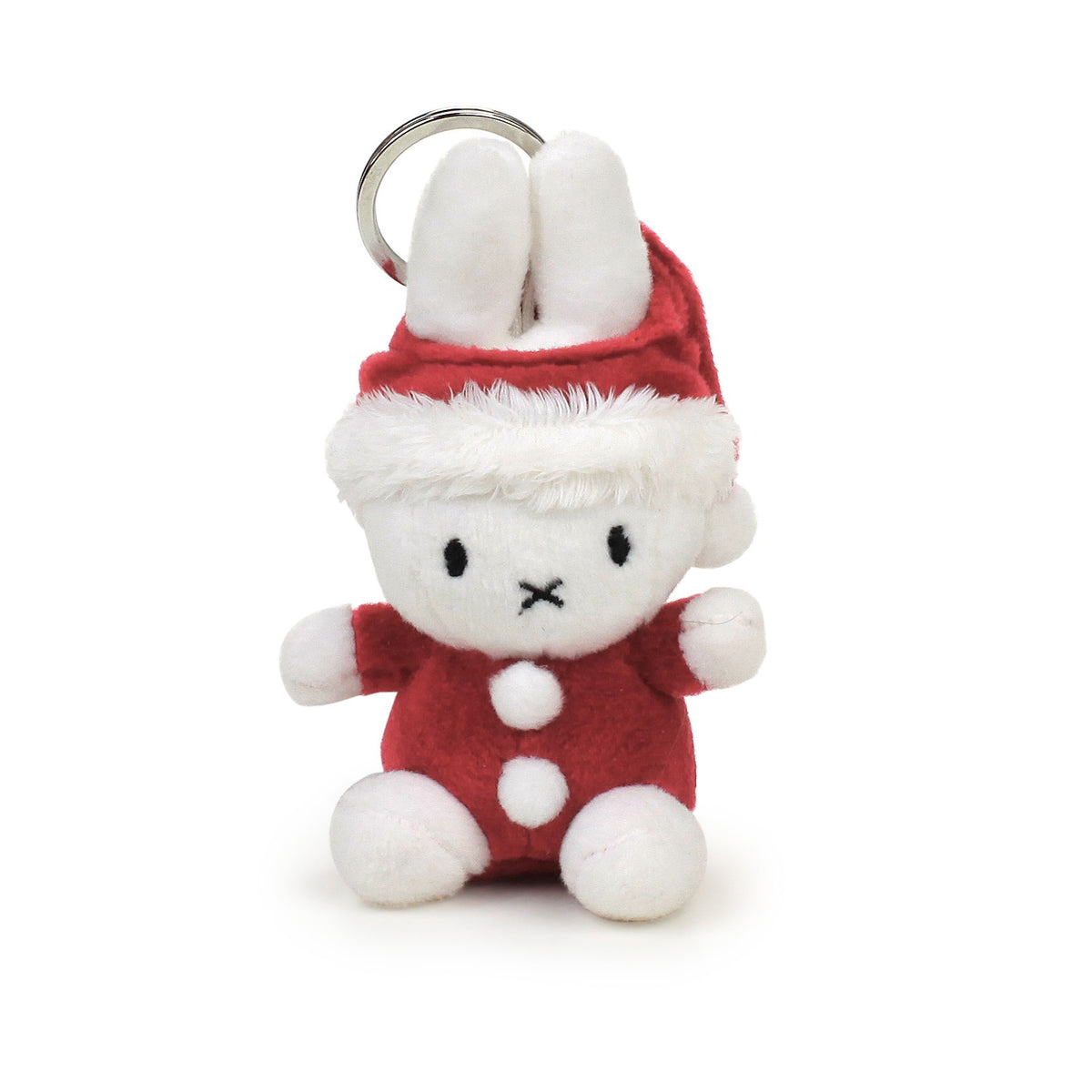 Miffy Santa keychain - 10 cm