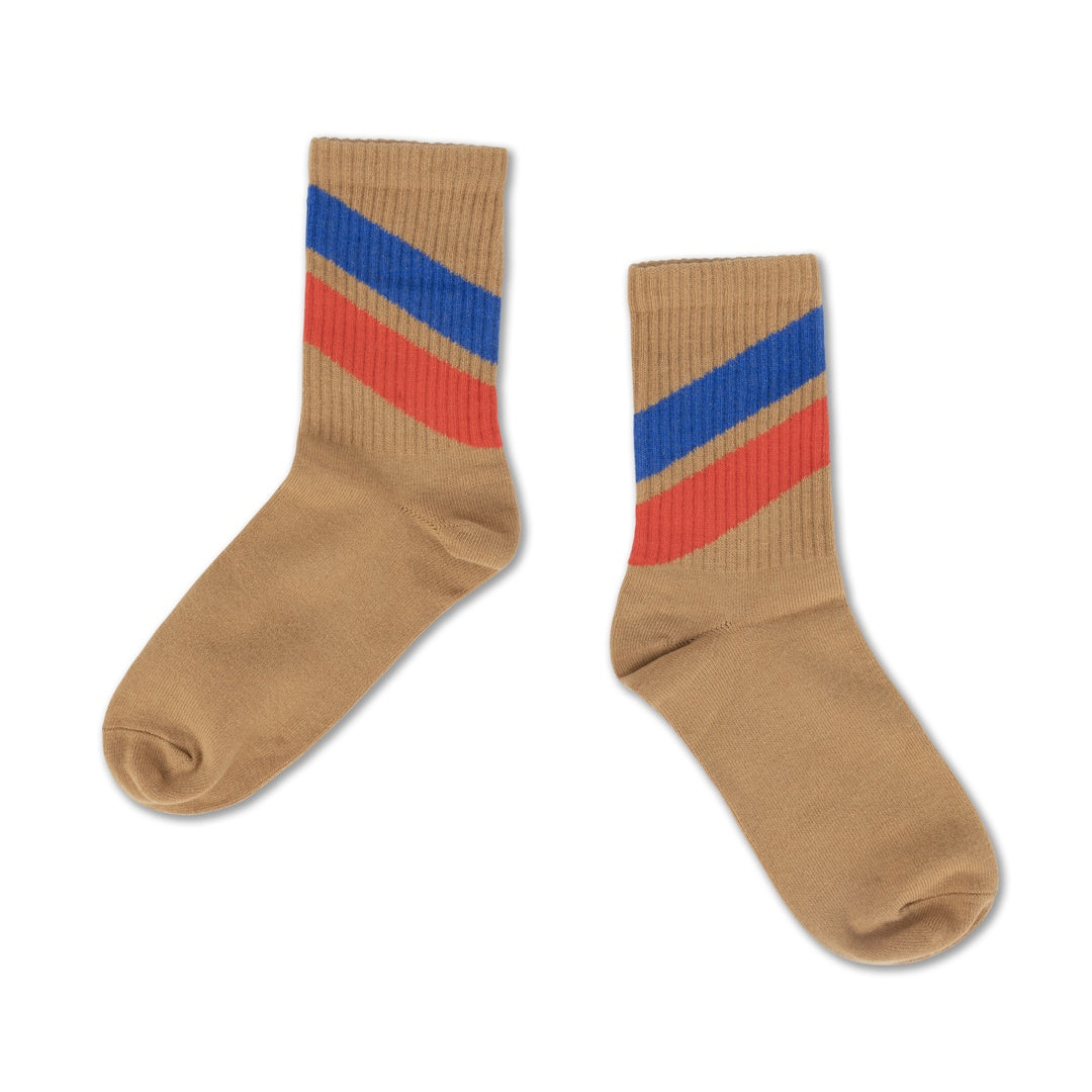 Repose AMS Sporty Socks Diagonal Powder Stripe