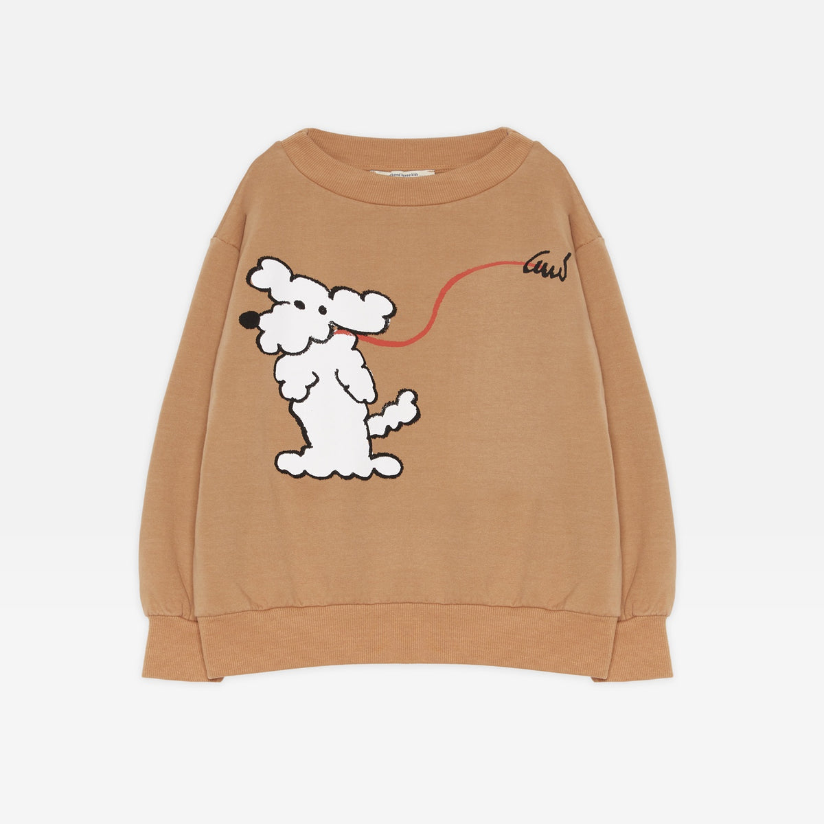 Weekend House Kids Dog Sweatshirt Camel