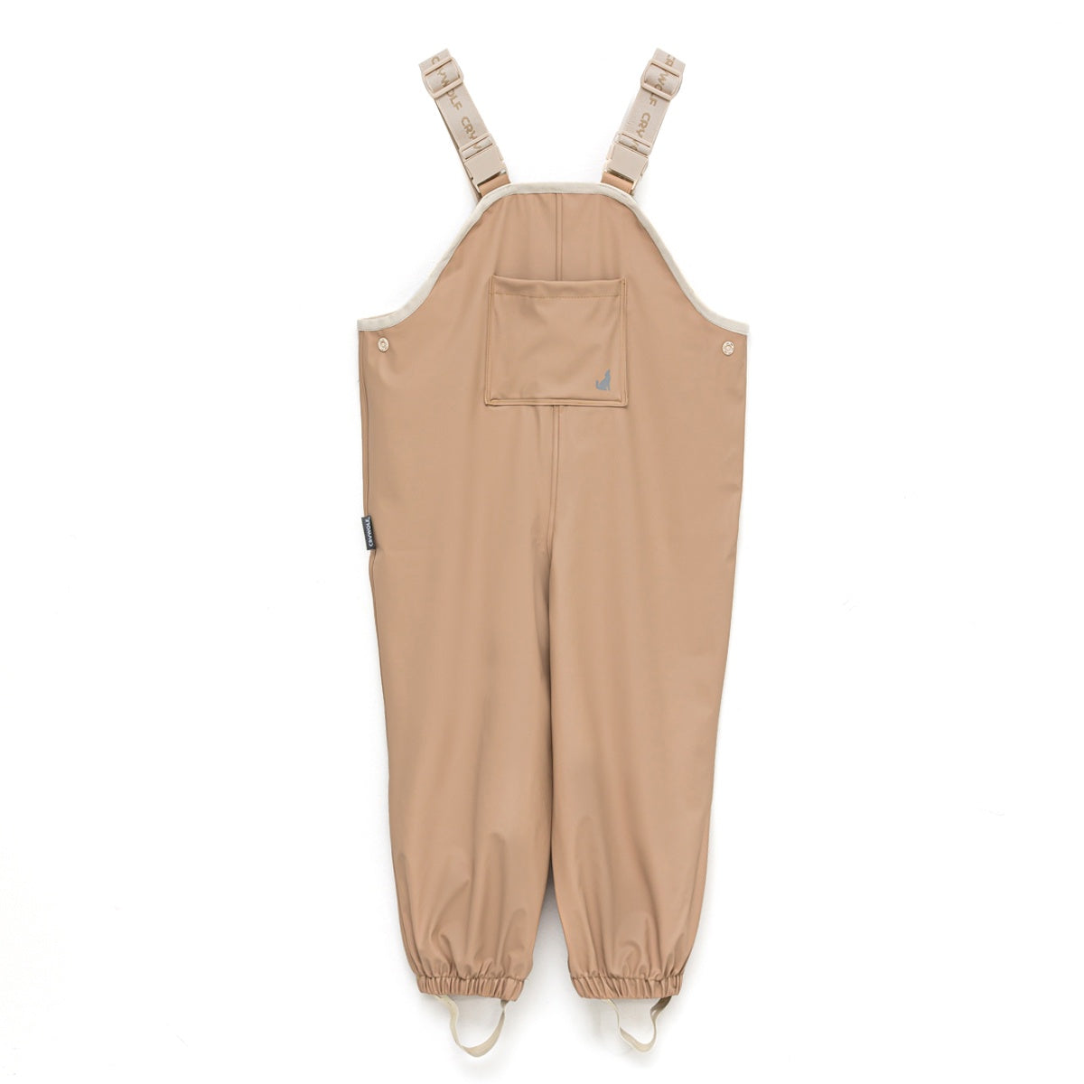 Cry Wolf Rain Overalls Camel