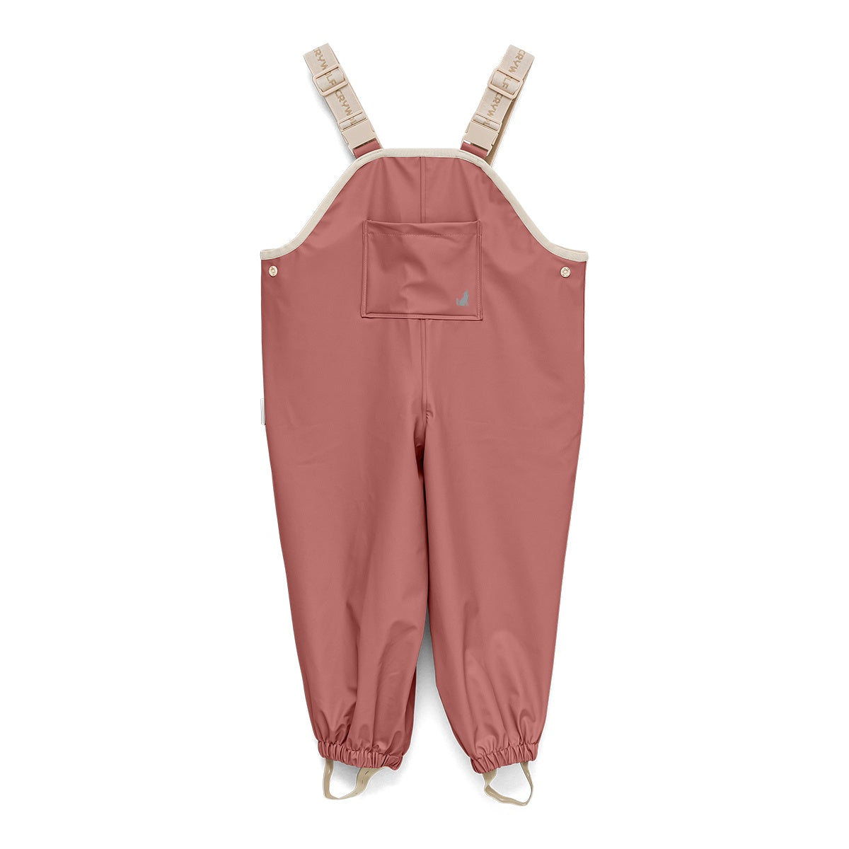 Cry Wolf Rain Overalls Rosewood