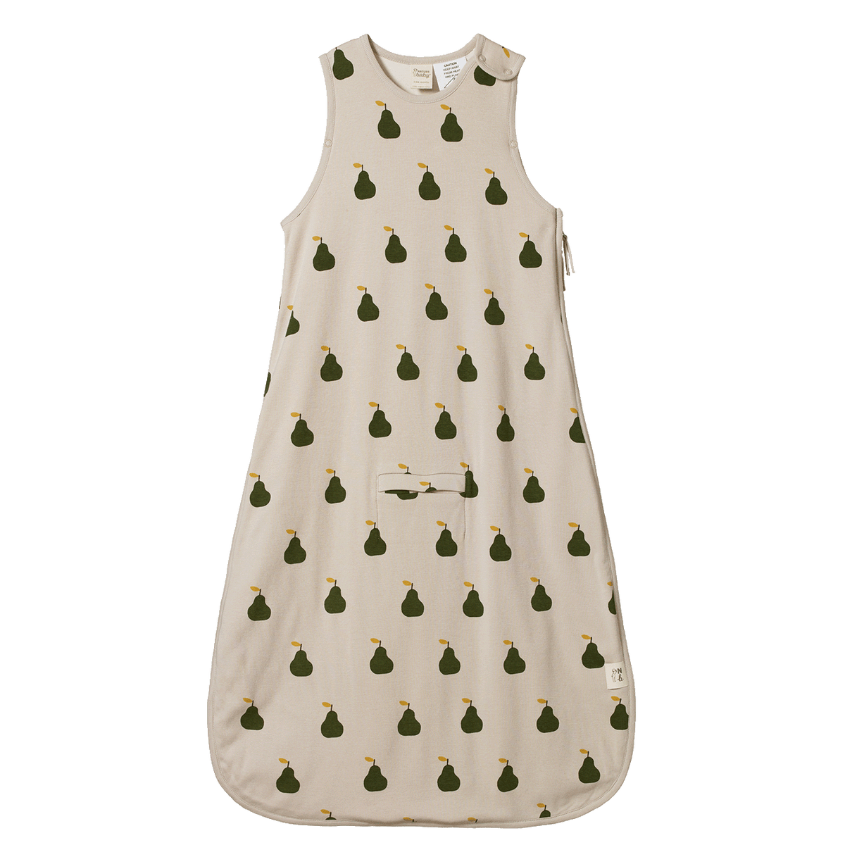Nature Baby Organic Cotton Sleeping Bag Grande Pear Print