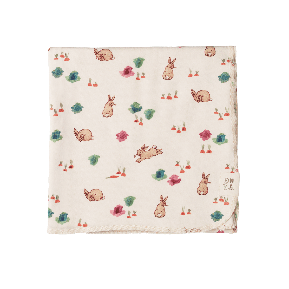 Nature Baby Cotton Wrap Country Bunny Print