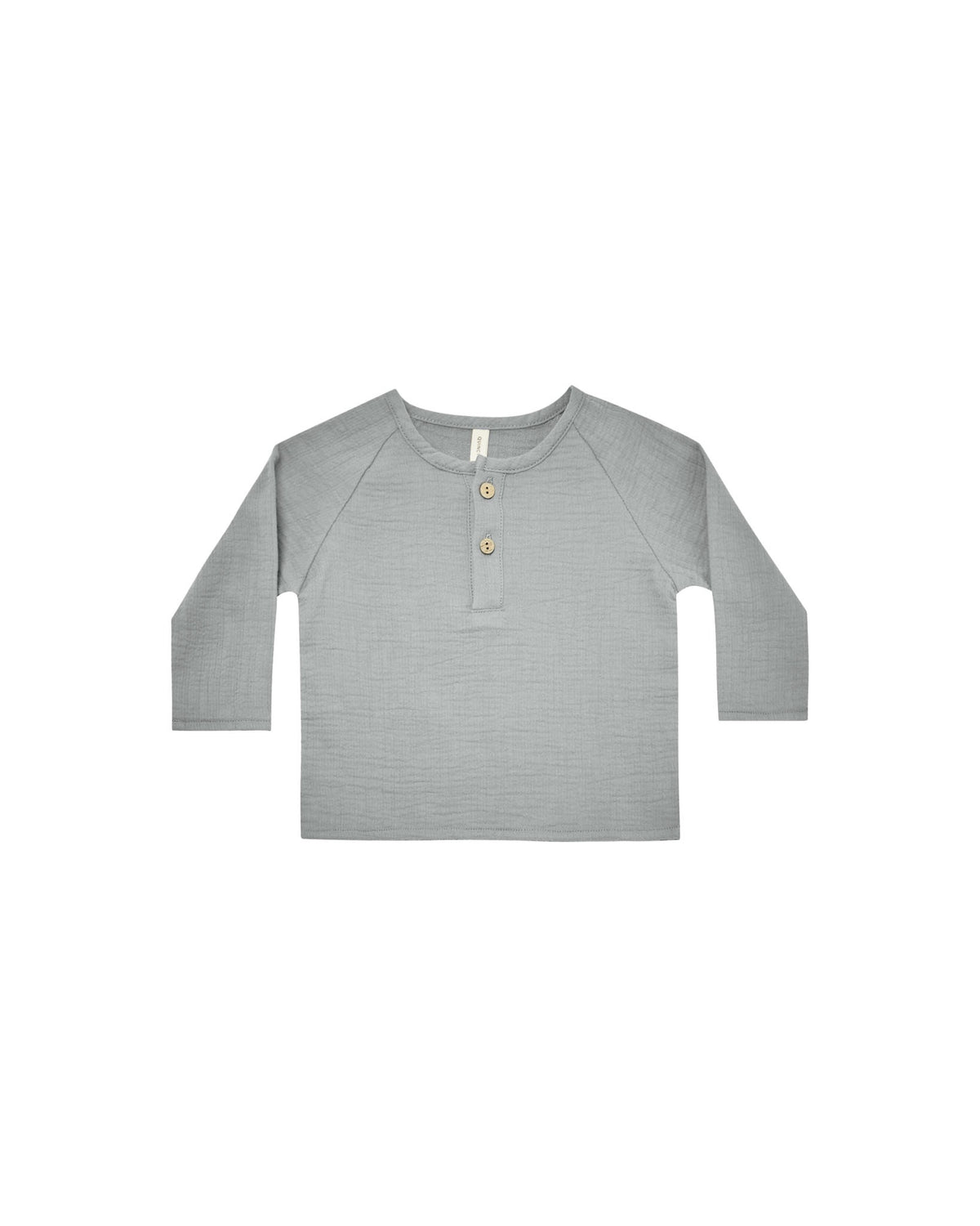 Quincy Mae Zion Shirt Dusty Blue