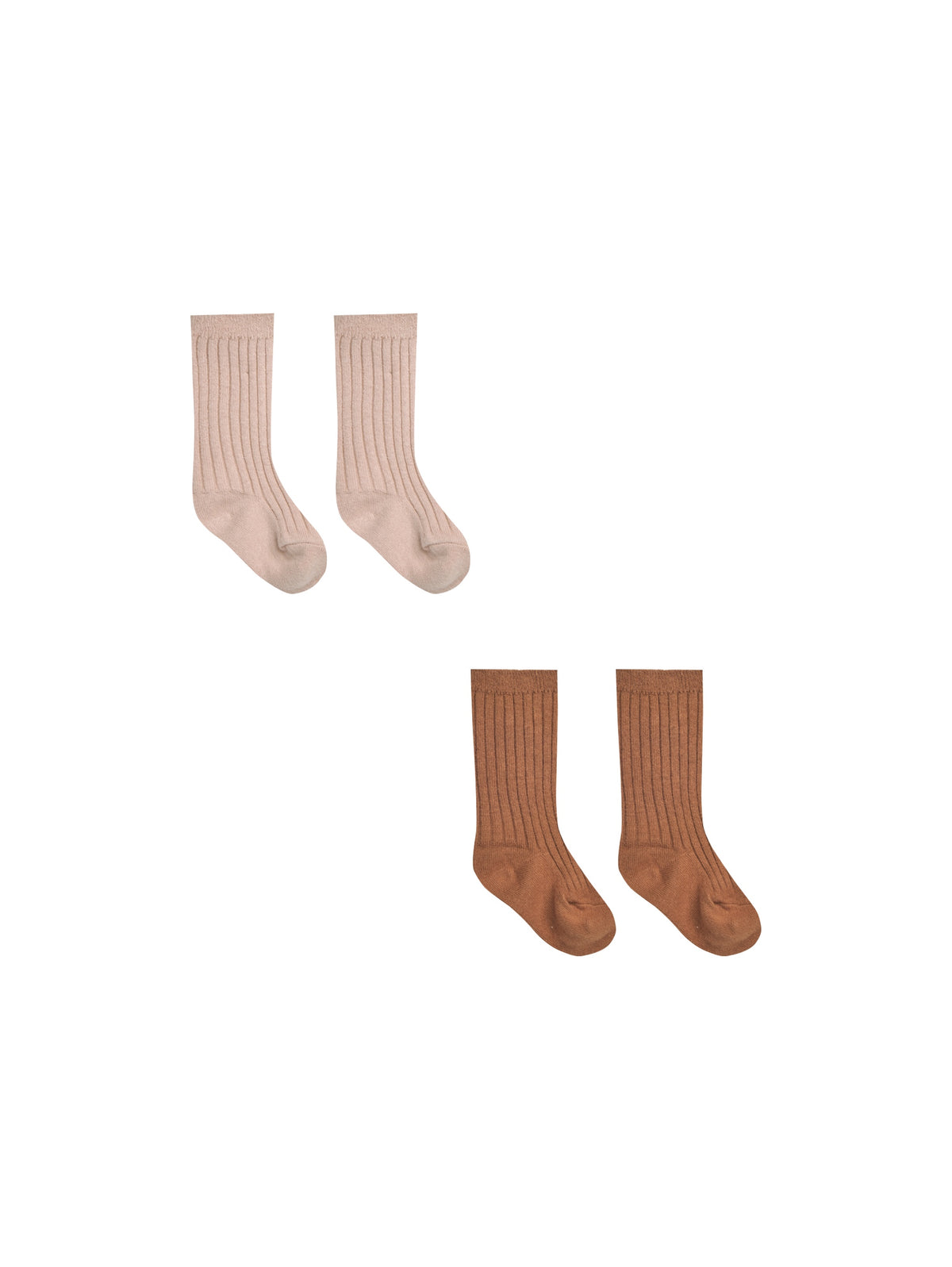 Quincy Mae Sock Set Clay-Blush