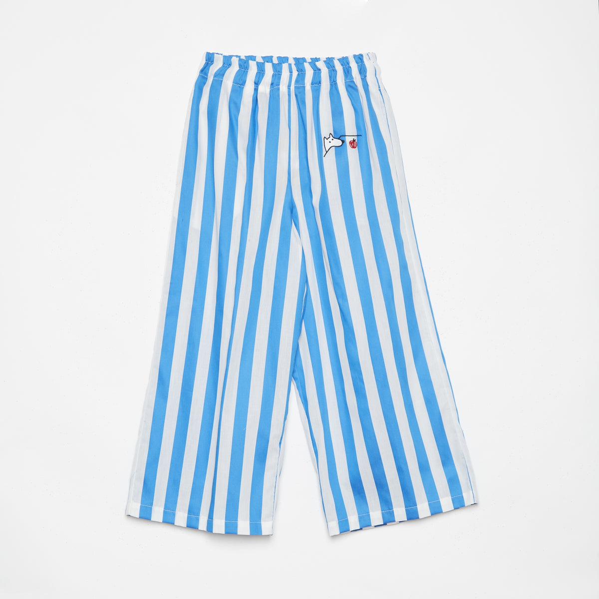 Weekend House Kids Blue stripes flare pants